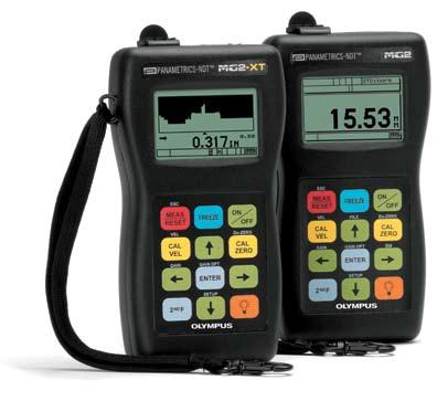 Choose From Three Units MG2 The MG2 offers many basic features such as Min/Max Mode that measures and recalls the minimum thickness at a fast 20 readings per second, Freeze Mode to instantly capture