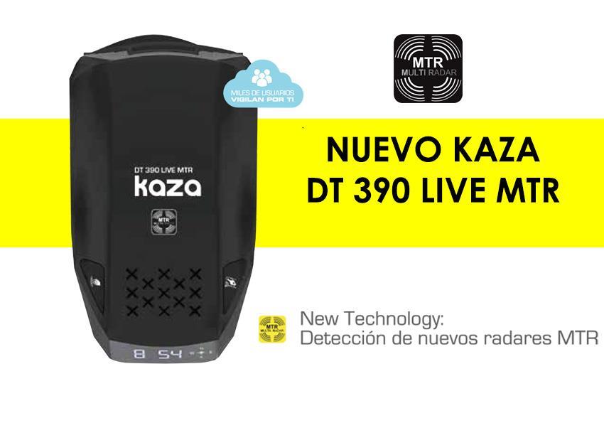 MOBILE AND FIXED RADAR DETECTOR KAZA LIVE DT 390 MTR EUROPEAN MODEL Default settings for SPAIN 1. Introduction Thank you for purchasing the Mobile and Fixed Radar Detector KAZA LIVE DT 390 MTR.