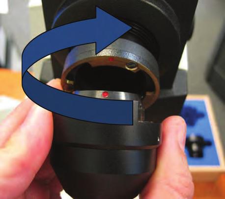 Safely Clean the Lens & Delete a Patient Record How to Safely Clean the Lens 1. Remove the lens from the mount by turning counter-clockwise. 2. Use a blower brush to remove any loose particles. 3.