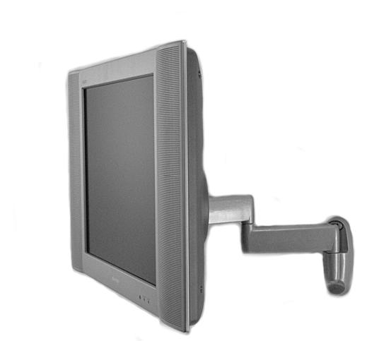 INSTALLATION INSTRUCTIONS Flat Panel Dual Swing Arm Wall Mount (FWD-110) The dual arm wall mount was designed to support flat panel displays with 10 to 30 diagonal screens and weighing a maximum of