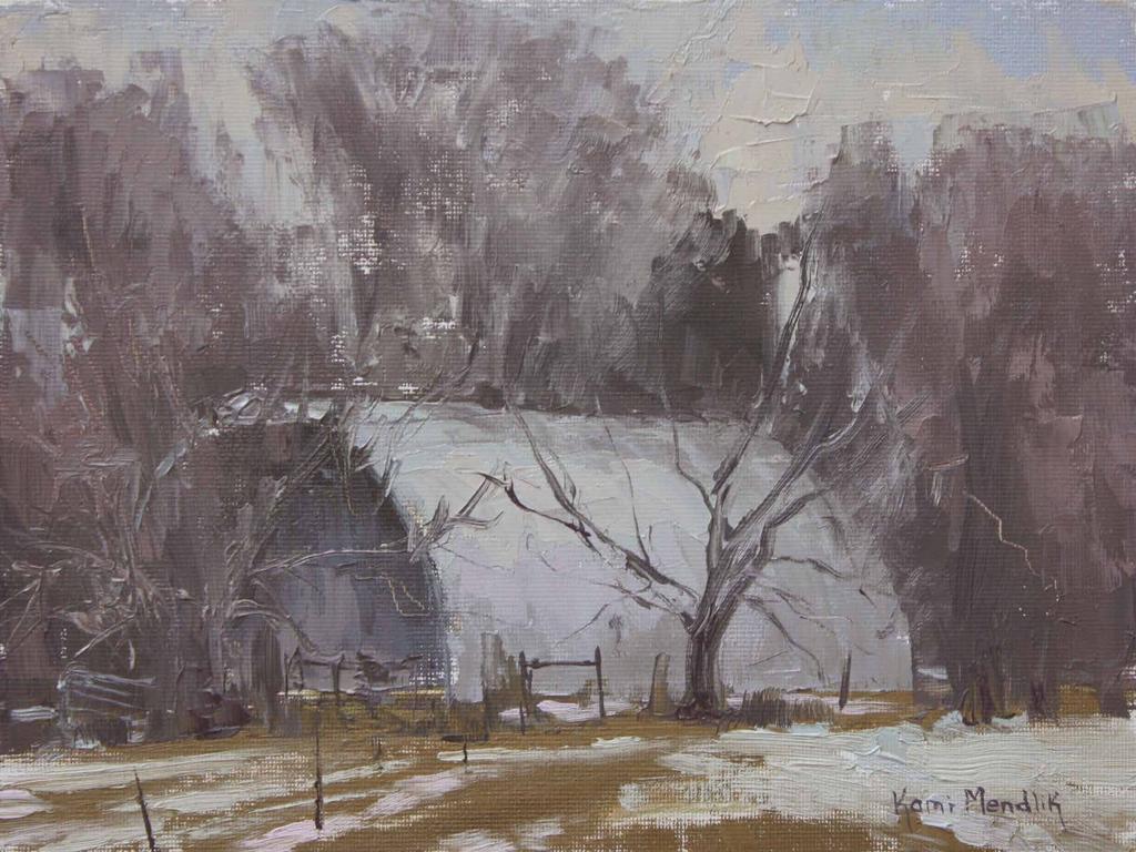 Vizenor s Place 2016, oil, 6 x 8 in. Private collection Sweet Marsh 2016, oil, 8 x 10 in. grounds for camaraderie.