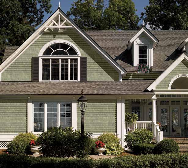 Beauty & Performance The Cedar Impressions Triple 5" Straight Edge Sawmill Shingles panel is engineered to be installer friendly to ensure a beautiful, low-maintenance