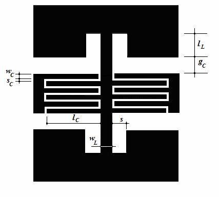 Progress In Electromagnetics Research Letters, Vol. 26, 2011 61 (a) (b) Figure 1. Layout of the CPW CRLH elementary cell used in (a) antenna construction and (b) its equivalent circuit.