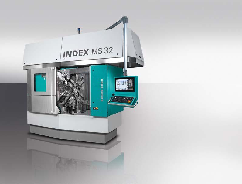 Press Release MultiLine INDEX Maximum productivity with optimum flexibility The INDEX multi-spindle lathe and its custom configuration with up to twelve CNC cross-slides, Y-axes, a synchronous