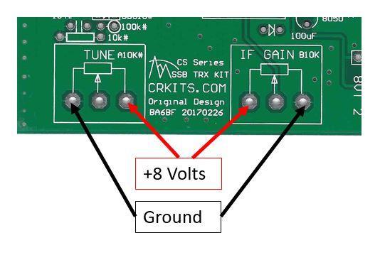 You can now place and mount the VFO board after you have completed the rest of the main board.