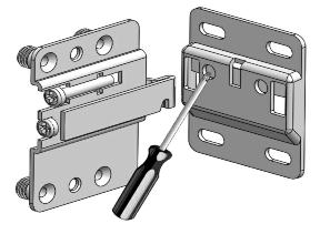 fixings for wall type Fig 7a A Fig 7b Fig 8 B Fit unit to wall by pushing