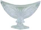 Glass Oval Bowl 11x16cm Code: GLA856 Glass Fine Pattern Glass Bowl 10x10cm