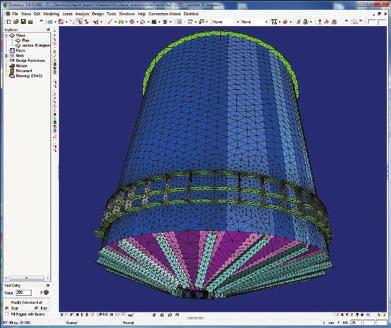 Every object that contains structural analysis information such as frame elements,