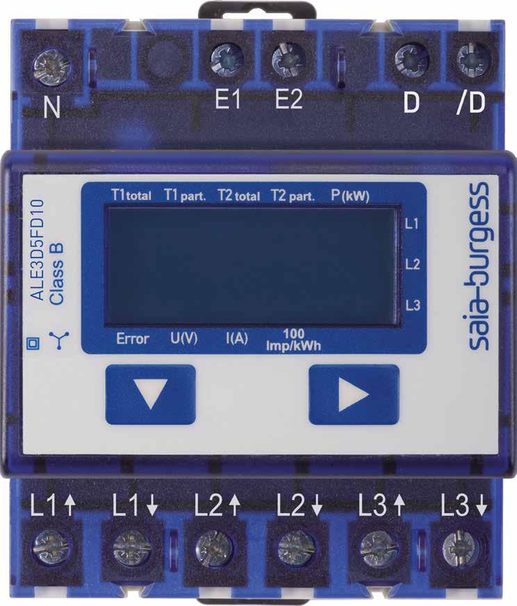 Wiring diagram D /D Modbus over RS-485 serial line max.