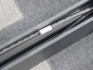 SnapNrack Rail Cover 1) Measure length of cover needed 2) Cut cover to length Series 100 UL Wire Management
