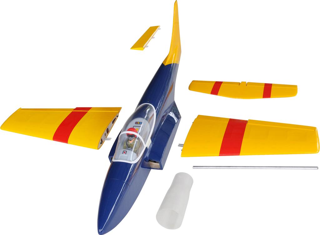 Caution: This model is not a toy! If you are a beginner to this type of powered model, please ask an experienced model flyer for help and support.