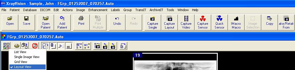 10 of 17 Software 2. Click on Copy and then select Layout View to return to the layout. 3.