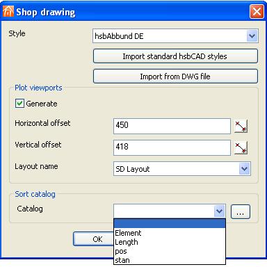 Fig05 Select Ok and select the entities to shop draw, enter a point in your drawing you want your Shop drawings to appear. Fig06 Result of the shop drawings in Model space.