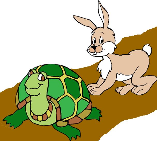Task 1 A race between a rabbit and a tortoise is a very famous story.