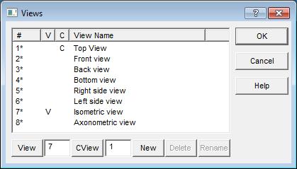 In order to see the tool paths that were created, select View, set
