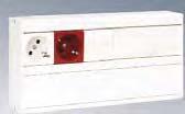 Simon TRUNKING PVC TRUNKING FOR K45 MECHANISMS DIRECT SNAP-FIT Trunking Accessories PVC/Pure white Length: 2 m Flat angle
