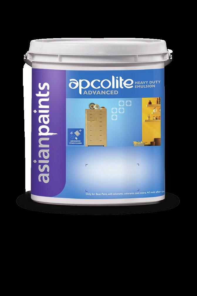 Add to that a superior stain washability and you get walls that stay good looking for years to come.