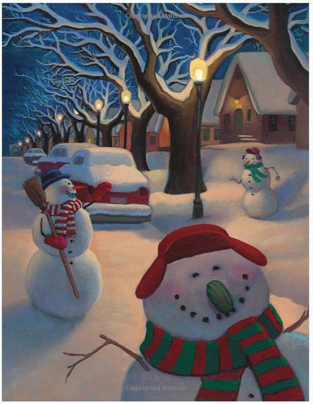 Artwork Illustration from Snowmen