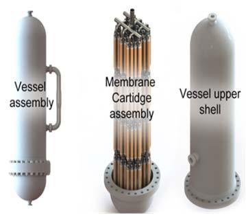 Subsea gas dehydration in DEPTH Removing both free water and water solved in the gas: Remove the need for continuous MEG injection from shore Reduce