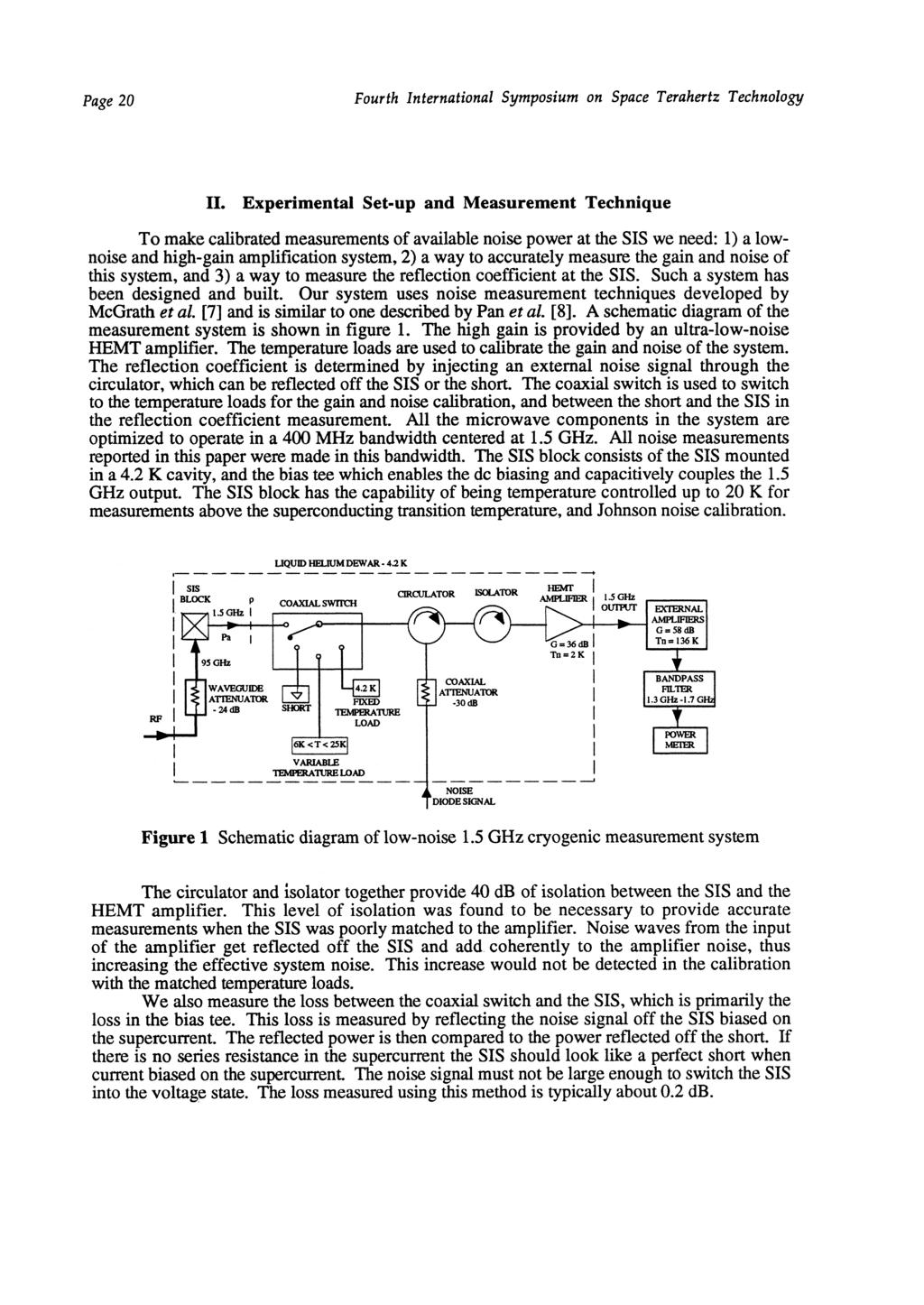 Page 20 Fourth International Symposium on Space Terahertz Technology II.