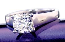 The Amorique is a modern version of the increasingly popular cushion cut a curvedcornered squarish shape that gives the appearance of a cushion or pillow shape when viewed from the top down hence the