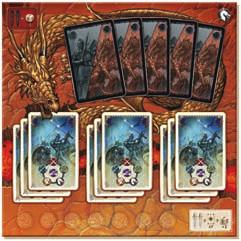 The cards you play must eventually form a specific combination (2 pairs of distinct values in the Black Knight s Tournament, a full house in the Quest for Lancelot, and 3 three-of-a-kinds in the