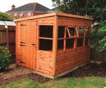 Potting Sheds Our Potting Shed range gives the gardener in you every opportunity to grow your own flowers & vegetables on the bench that comes as standard with these buildings Most buildings will