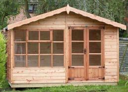 The Brighton The Brighton is one of our original Summerhouses and it still remains just as popular today. To accommodate the doors & windows the front has to be a minimum of 12 wide.