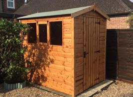 Apex Sheds The Apex garden shed is a traditional garden building which with the amount of design options that we offer should be the perfect style for any garden.