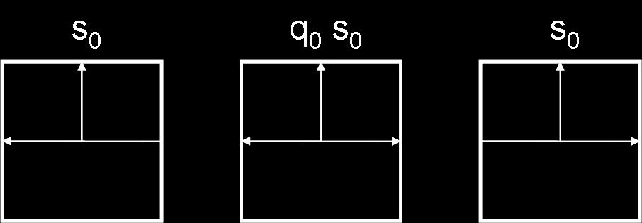 Given a row of tiles whose upper edges encode the current configuration of the computation, exactly one edge will have an up arrow with label q i s j and the others will have labels of the type s k.