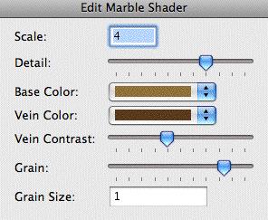 Info palette, click the arrow at the end of the texture field