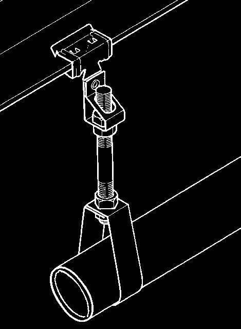200 25 SSF-HB8-F3/4 1 Rod/wire to beam hanger, 9 16" 3 4" flange, #8 wire 200 25 SSF-HB1/4-F1/4 1 Rod/wire to beam hanger, 1 8" 1 4" flange, 1 4" plain rod 200 25 SSF-HB1/4-F1/2 1 Rod/wire to beam