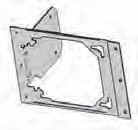 Stud Wall/Drywall Supports, Clips and Brackets Switch Box or Conduit to Metal Stud Attaches securely to most metal stud sizes Adjustable offset enables the box to protrude through drywall sizes: 1