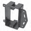 Stud Wall/ Drywall Supports, Clips and Brackets Low-Voltage Mounting Brackets Screw-On Support Eliminates the need for an electrical box when installing low-voltage Class 2 wiring For old work or new