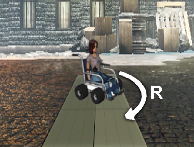 BRUDER ET AL: REDIRECTING WALKING AND DRIVING FOR NATURAL NAVIGATION IN IMMERSIVE VIRTUAL (a) (b) (c) (d) (e) (f) 539 Fig. 1.