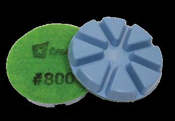 RESIN HOLDERS Under some tough conditions or even at high speeds, resin pads