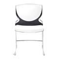 Chair, Black Fabric, 35"L 35"D 34"H