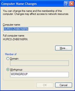 Although the default name is unique, it is not descriptive or easy to remember, so many users may wish to change this value. The computer name is changed in System Properties. To access: 1.