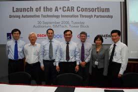 Automotive @ A*STAR (A*CAR Consortium) - Pro-active platform to engage the automotive industry and R&D community to drive technology