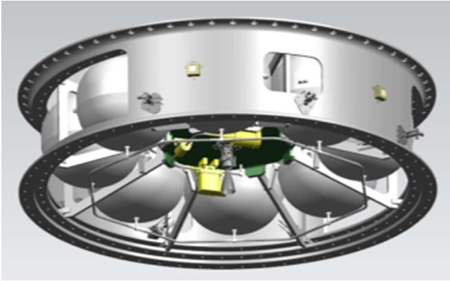 Vehicle One or more wafers added to propulsive stage with Cubesat payloads