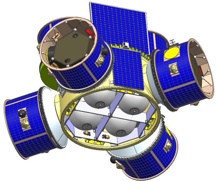 spacecraft to be simplified, reducing cost and weight Each