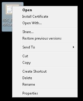 2.2 Este pornit automat Certificate Import Wizard. Se apasă butonul Next. 2.3 Este selectată automat locaţia de instalare a certificatului.