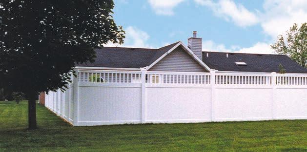 MAJESTIC Privacy Fence Majestic Specifications Heights: 48", 60", 72", 84"*,