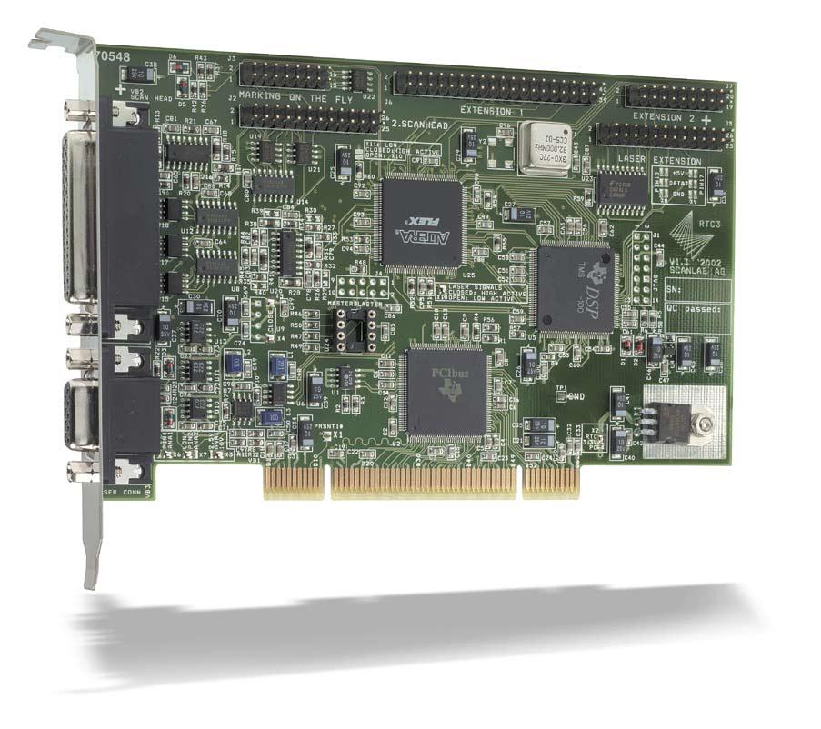 control and versatility RTC 3, RTC 4 SCANLAB s RTC PC interface boards provide synchronous, interferenceresistant control of scan systems and lasers in real time.