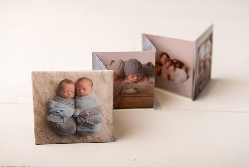 They are a great way to show off that special little person. Covers are made with archival photo lustre prints and lamination.