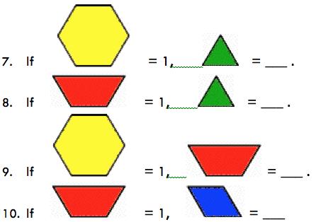 How many triangles will make other given shapes How do you know?