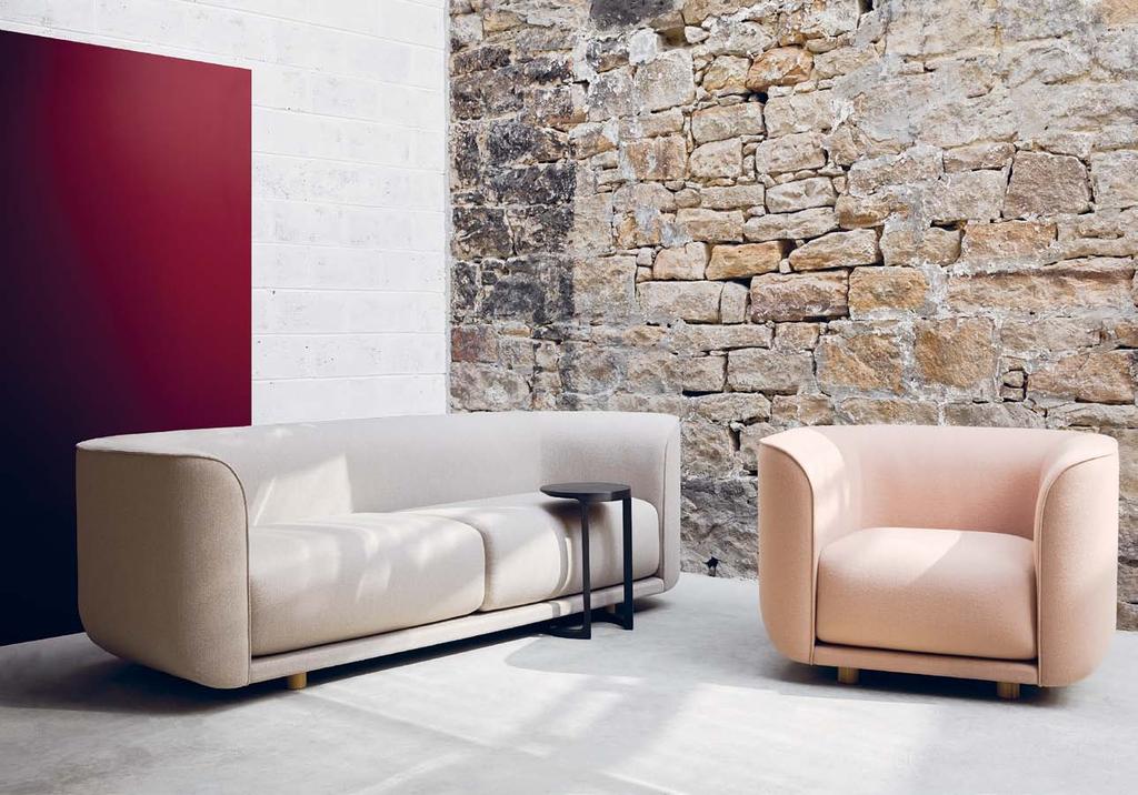 Fat Tulip 27 - A modern take on traditional club chair styles, the Fat Tulip Sofa and Fat Tulip Armchair are spectacularly comfortable showstoppers.