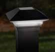 5" Solar post cap Available in black and white LOW VOLTAGE POST CAPS See options on pages 24-29