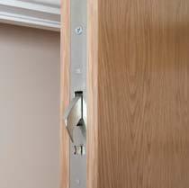 supplied with the door pre-hung in the frame on three dogbolt security