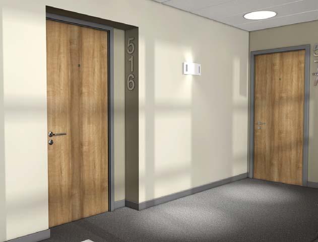 integra entrance doorset The Integra Entrance doorset, is the ideal solution for accommodation schemes where Secured By Design is not a requirement, but fire, smoke and acoustic performance is a